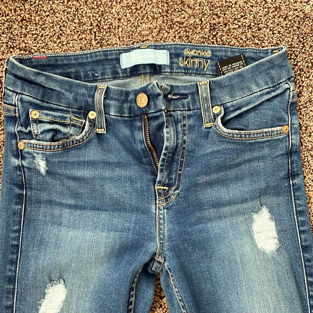 Size 25 the ankle skinny Seven jean